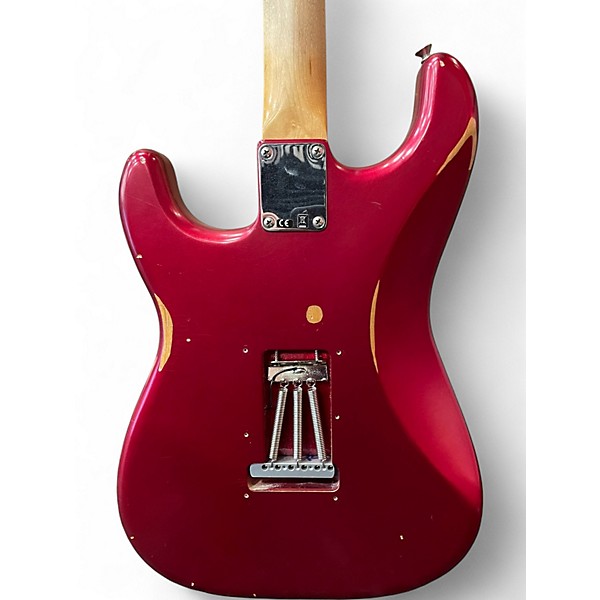 Used Fender Road Worn 1960S Stratocaster RED Solid Body Electric Guitar