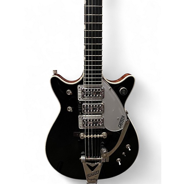 Used Gretsch Guitars G6128T-1962 Duo Jet with Bigsby Ebony Solid Body Electric Guitar