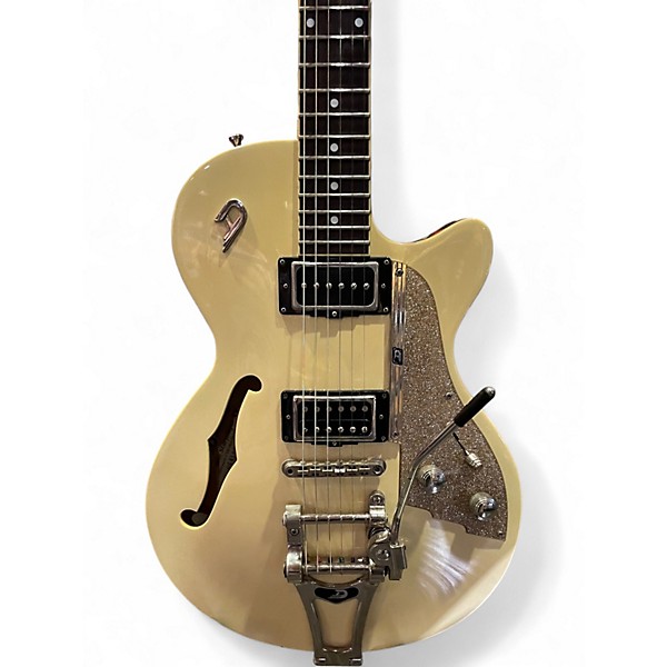 Used Duesenberg Starplayer TV Vintage White Hollow Body Electric Guitar