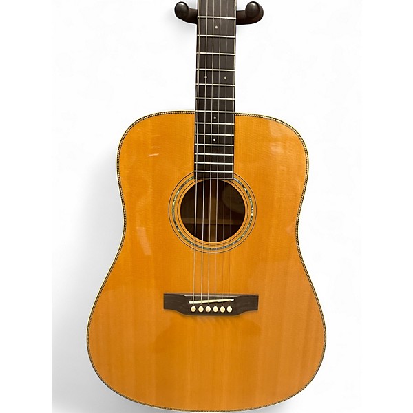 Used Breedlove American Series D/SRE-H Dreadnought Natural Acoustic Electric Guitar