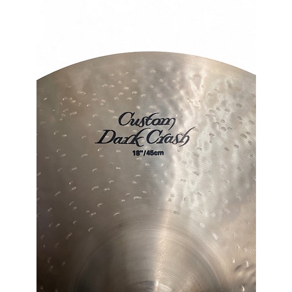 Used Zildjian 18in K Custom Dark Crash Cymbal