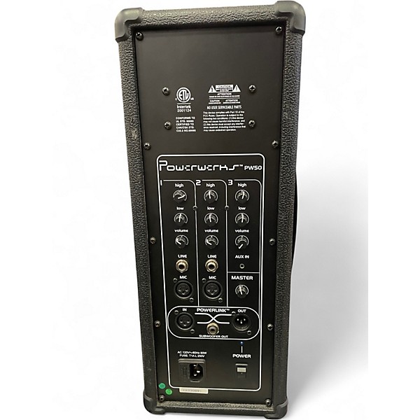 Used Kustom PA pw50 Powered Speaker