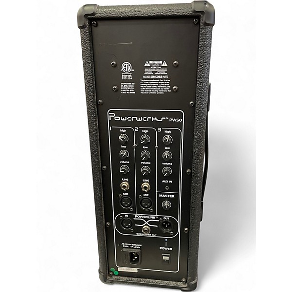 Used Kustom PA pw50 Powered Speaker
