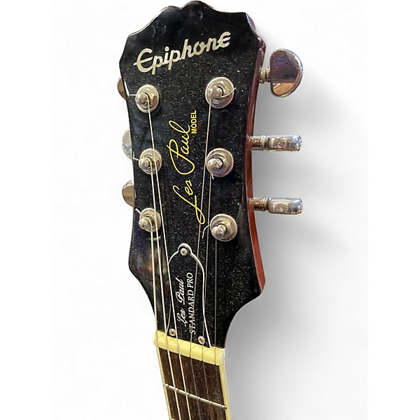 Used Epiphone Les Paul Standard Pro Honey Burst Solid Body Electric Guitar