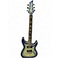 Used Schecter Guitar Research Omen Extreme 6 Ocean Blue Burst Solid Body Electric Guitar thumbnail