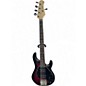 Used Sterling by Music Man Ray5 5 String Black and Red Burst Electric Bass Guitar thumbnail