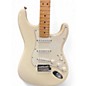 Used Fender American Standard Stratocaster Olympic White Solid Body Electric Guitar