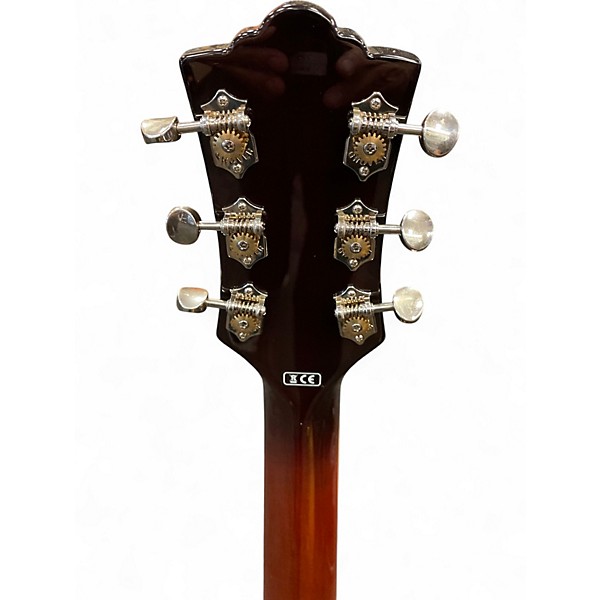 Used Guild T-50 SLIM 2 Color Sunburst Hollow Body Electric Guitar