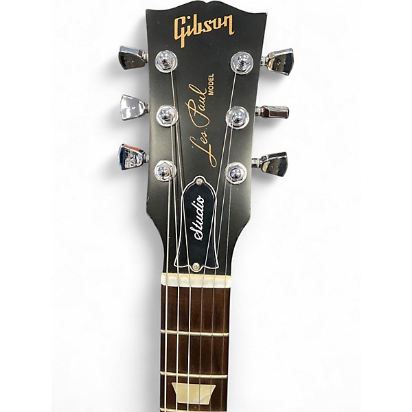 Used Gibson Les Paul Studio Brown Solid Body Electric Guitar
