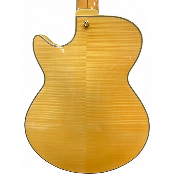 Used D'Angelico EX-SS Natural Hollow Body Electric Guitar