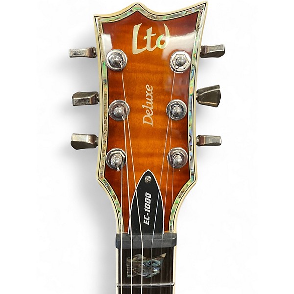 Used ESP LTD EC1000 2 Color Sunburst Solid Body Electric Guitar