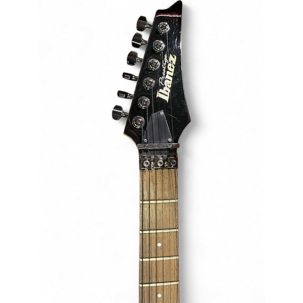 Used Ibanez RG1570 Prestige Yellow Sparkle Solid Body Electric Guitar