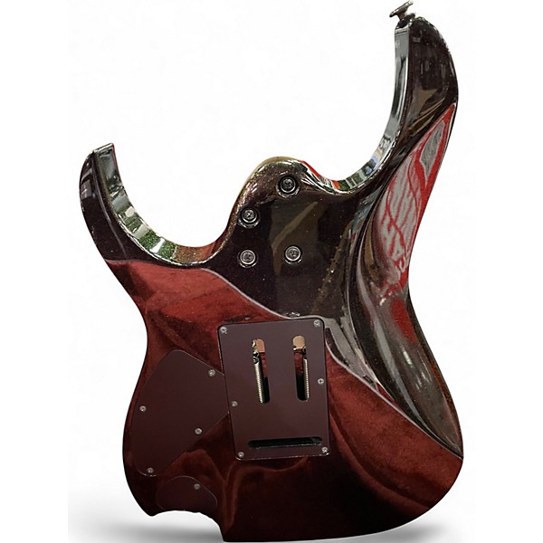 Used Ibanez RG1570 Prestige Yellow Sparkle Solid Body Electric Guitar