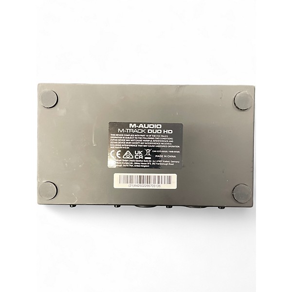 Used M-Audio MTRACK DUO HD Audio Interface