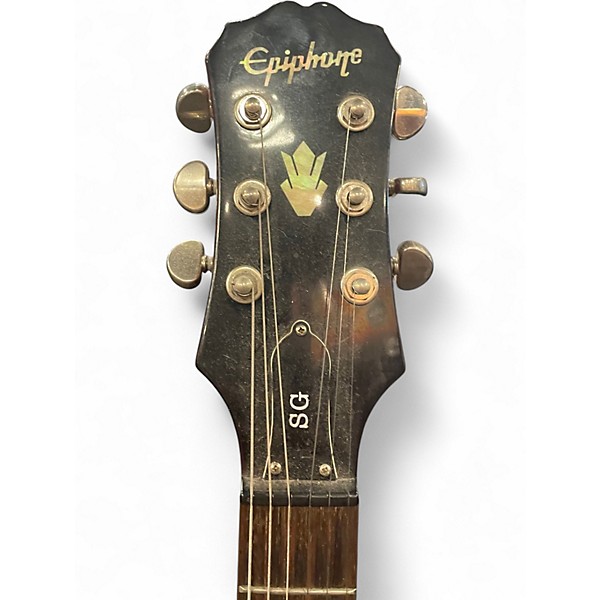 Used Epiphone SG Candy Apple Red Solid Body Electric Guitar