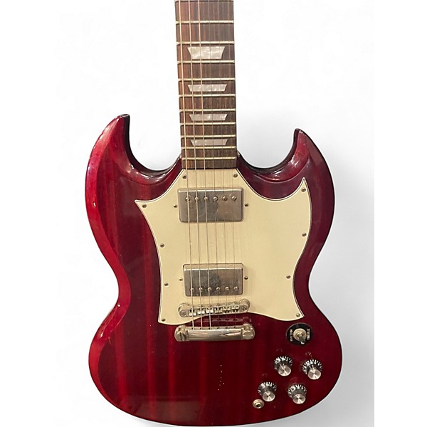 Used Epiphone SG Candy Apple Red Solid Body Electric Guitar