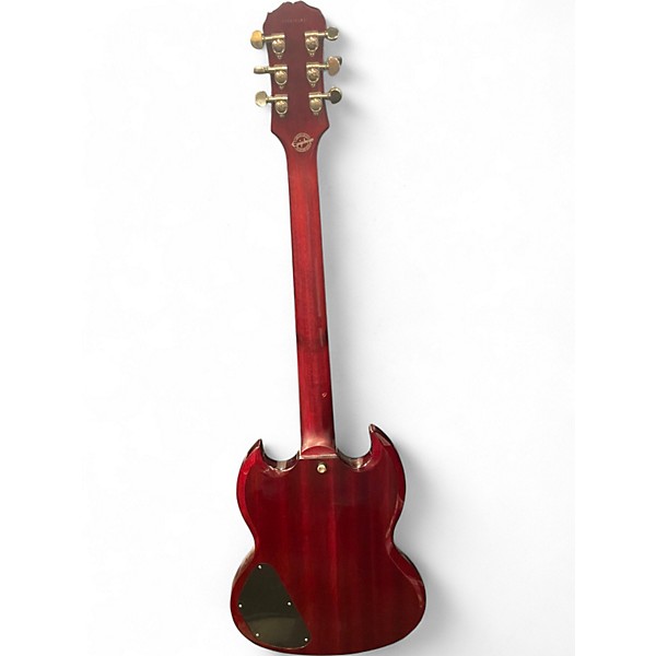 Used Epiphone SG Candy Apple Red Solid Body Electric Guitar
