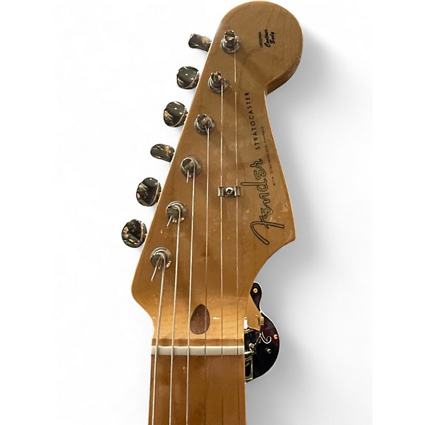 Used Fender Classic Player '50s Stratocaster Shoreline Gold Solid Body Electric Guitar