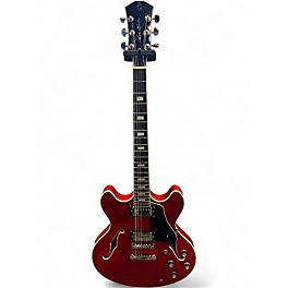 Used Sire LARRY CARLTON H7 SEE THRU RED Hollow Body Electric Guitar