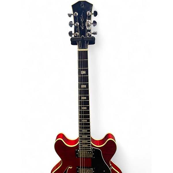 Used Sire LARRY CARLTON H7 SEE THRU RED Hollow Body Electric Guitar