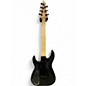 Used Jackson JS22-7 Dinky 7 String Black Solid Body Electric Guitar