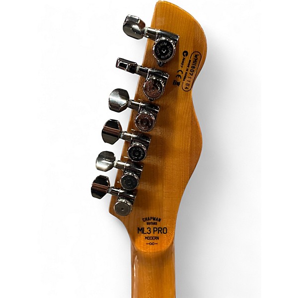 Used Chapman ML3 Pro MODERN Semi Hollowbody Trans Charcoal Hollow Body Electric Guitar