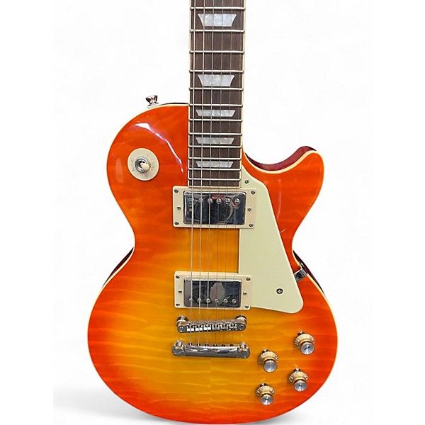 Used Epiphone Les Paul Standard Iced Tea Solid Body Electric Guitar