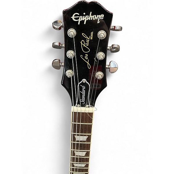 Used Epiphone Les Paul Standard Iced Tea Solid Body Electric Guitar