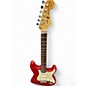 Used 2000s Fender MUSTANG SUNN Candy Apple Red Solid Body Electric Guitar