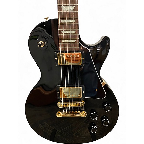 Used Gibson Les Paul Studio Black Solid Body Electric Guitar