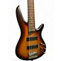 Used Ibanez SR505 5 String Dark Cherry Burst Electric Bass Guitar