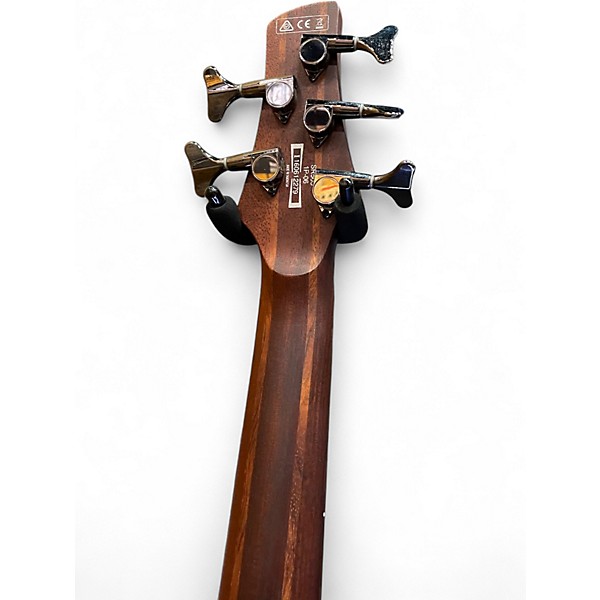 Used Ibanez SR505 5 String Dark Cherry Burst Electric Bass Guitar