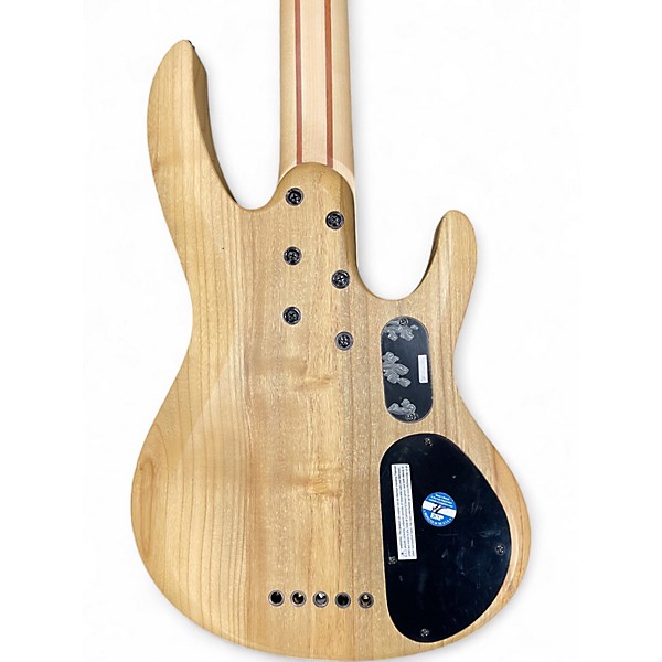 Used ESP LTD B205SM LH Bartolini Spalted Maple Electric Bass Guitar