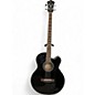 Used Ibanez AEB5E Black Acoustic Bass Guitar thumbnail