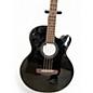 Used Ibanez AEB5E Black Acoustic Bass Guitar