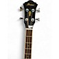 Used Ibanez AEB5E Black Acoustic Bass Guitar