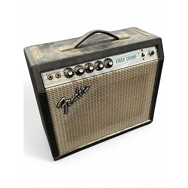 Vintage 1977 Fender VIBRO CHAMP Tube Guitar Combo Amp