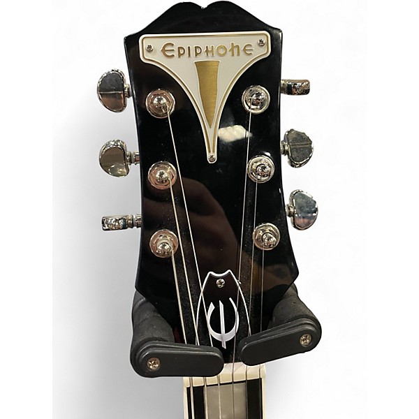 Used 2022 Epiphone Uptown Kat ES sapphire blue metallic Hollow Body Electric Guitar