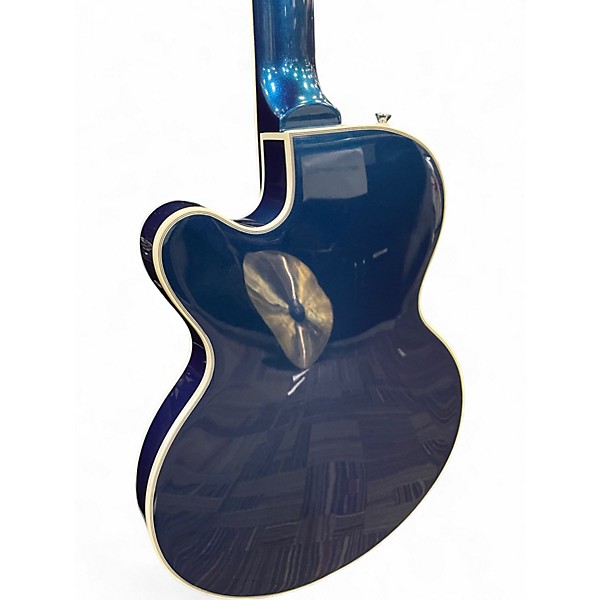 Used 2022 Epiphone Uptown Kat ES sapphire blue metallic Hollow Body Electric Guitar