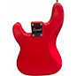 Used Squier BASS MINI Candy Apple Red Electric Bass Guitar