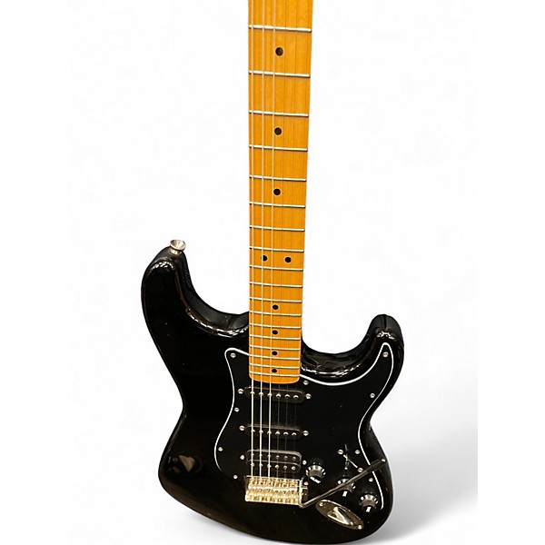 Used Squier CLASSIC VIBE 70S STRATOCASTER Black Solid Body Electric Guitar