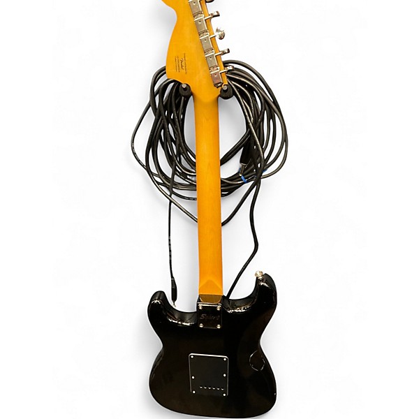 Used Squier CLASSIC VIBE 70S STRATOCASTER Black Solid Body Electric Guitar