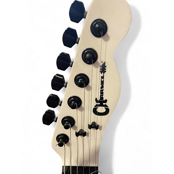 Used Charvel Joe Duplantier Signature Pro-Mod San Dimas Style 2 HH Classic White Solid Body Electric Guitar