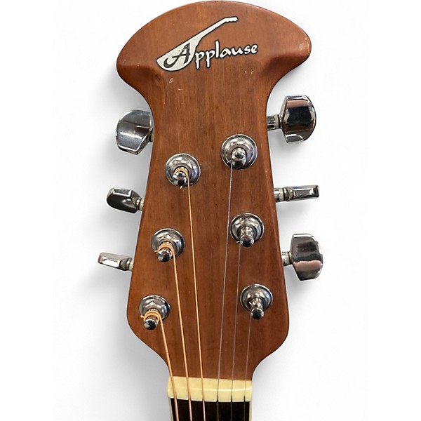 Used Applause AE148 Candy Red Burst Acoustic Electric Guitar