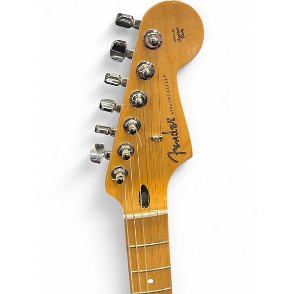 Used Fender Player Stratocaster HSS Ocean Blue Burst Solid Body Electric Guitar