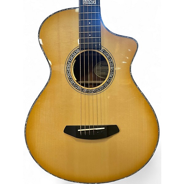 Used Breedlove Legacy Concertina CE Natural Shadow Burst Acoustic Electric Guitar