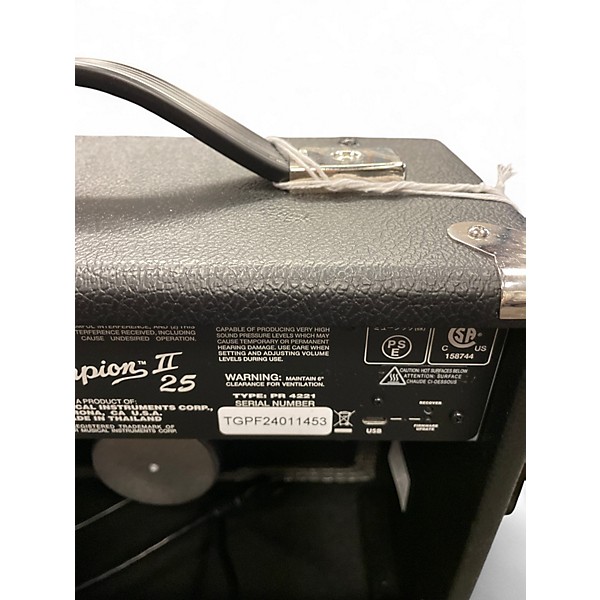 Used Fender Champion II 25 Guitar Combo Amp