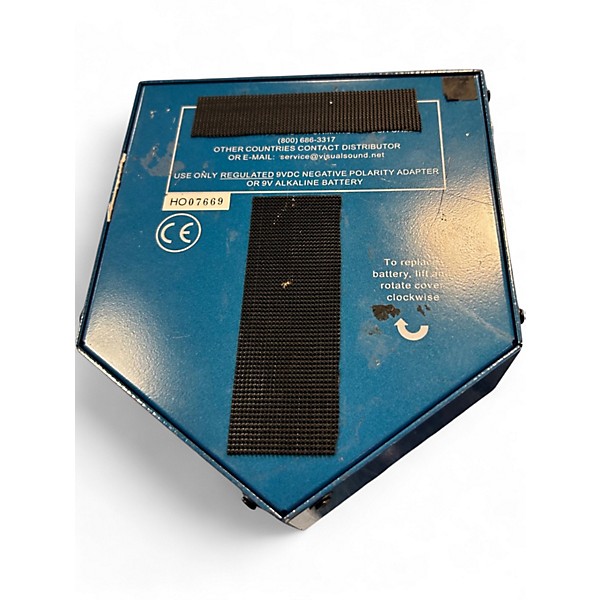 Used Visual Sound H2O Liquid Chorus Echo Effect Processor