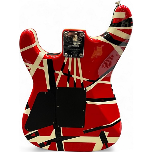 Used EVH Striped Series Striped Striped Solid Body Electric Guitar