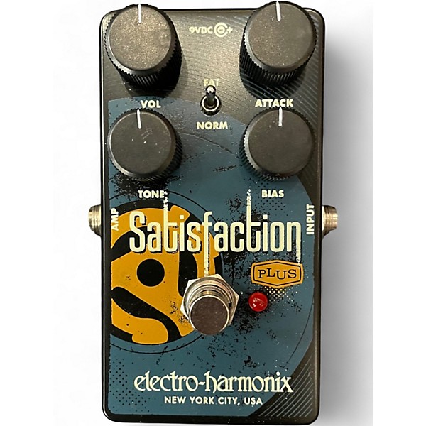 Used Electro-Harmonix Satisfaction Fuzz PLUS Effect Pedal